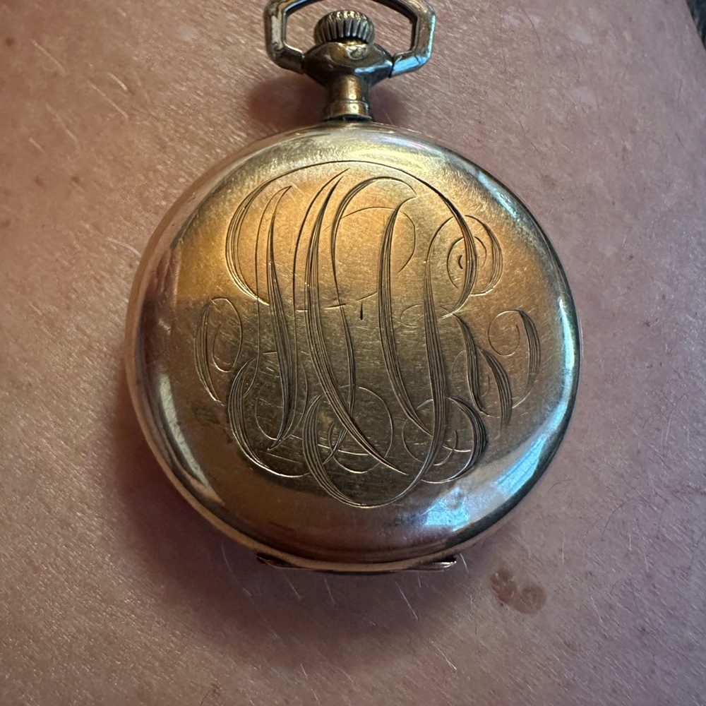 1900’s Vintage Gold Pocket Watch